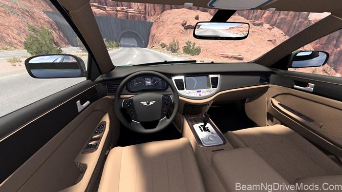 BeamNG Hyundai Genesis Sedan 3
