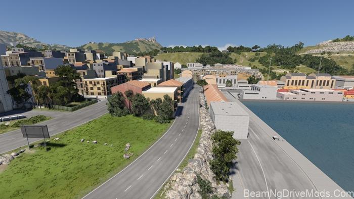 BeamNG Italy Reworked Map V0.4 2