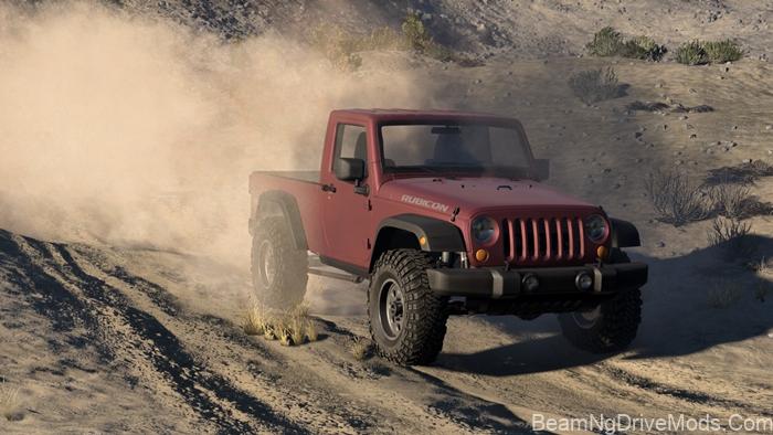 BeamNG Jeep Brute Rubicon 2010 2