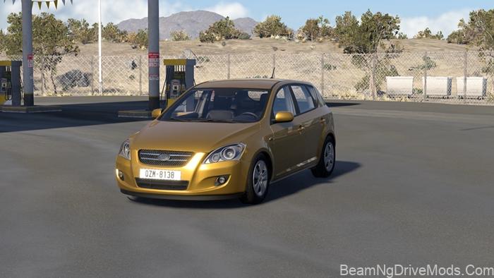 BeamNG Kia Ceed (ED) V2.0
