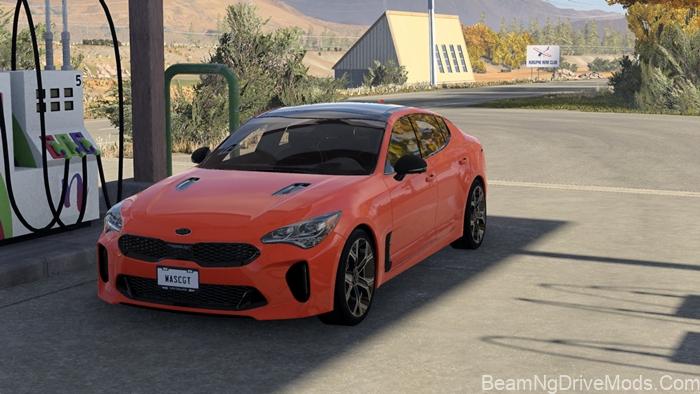 BeamNG Kia Stinger Pre-Facelift and Facelift