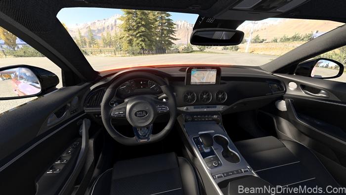 BeamNG Kia Stinger Pre-Facelift and Facelift 3