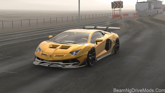BeamNG Lamborghini Aventador (0.39)