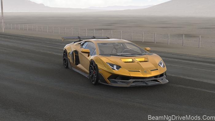 BeamNG Lamborghini Aventador (0.39) 2