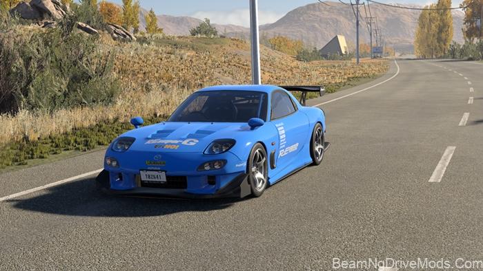 BeamNG Mazda RX-7 FD3S (0.39)