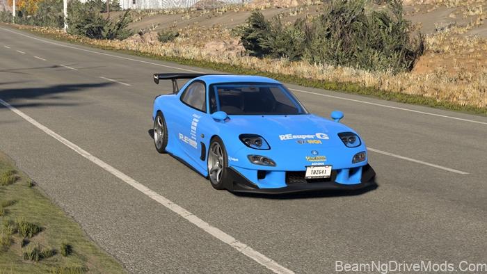 BeamNG Mazda RX-7 FD3S (0.39) 2