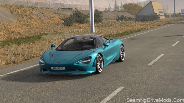 BeamNG McLaren 7 Series
