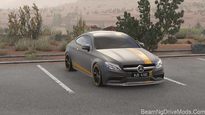 BeamNG Mercedes-Benz C63S (W205)