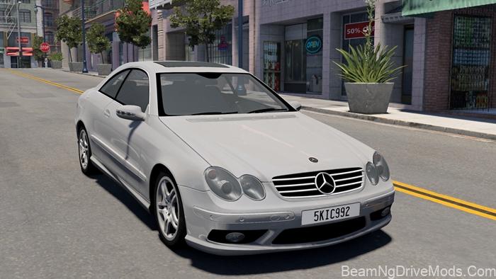 BeamNG Mercedes-Benz CLK Class (C209)