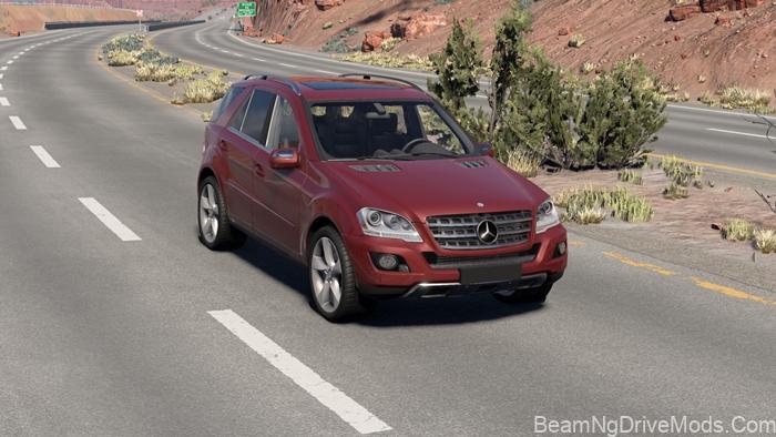 BeamNG Mercedes-Benz ML Class W164 V2.1 2