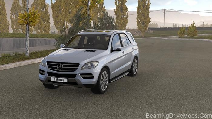 BeamNG Mercedes-Benz ML/GLE W166 V2.0