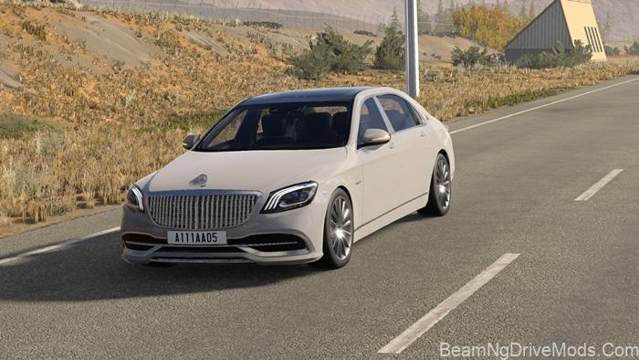 BeamNG Mercedes-Benz W222 Concept Pack