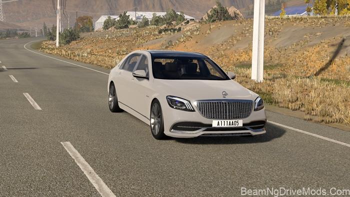 BeamNG Mercedes-Benz W222 Concept Pack 2