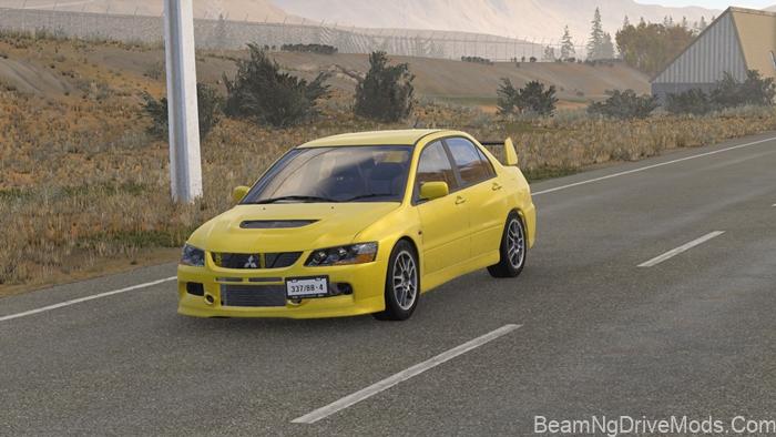 BeamNG Mitsubishi Lancer Evolution VIII (CT9A)