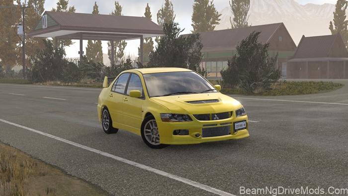 BeamNG Mitsubishi Lancer Evolution VIII (CT9A) 2
