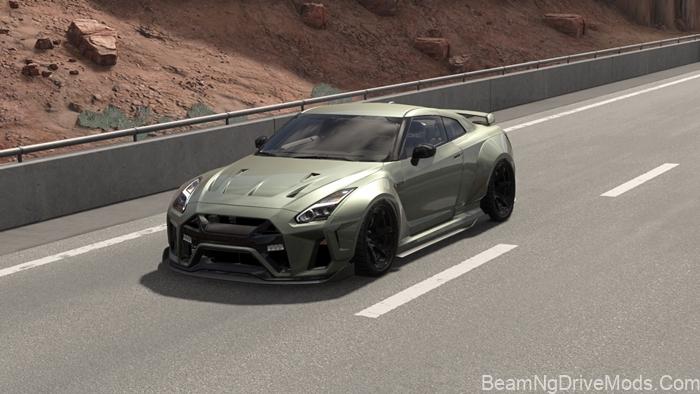 BeamNG 2017 Nissan GTR R35