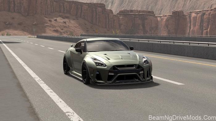 BeamNG 2017 Nissan GTR R35 2