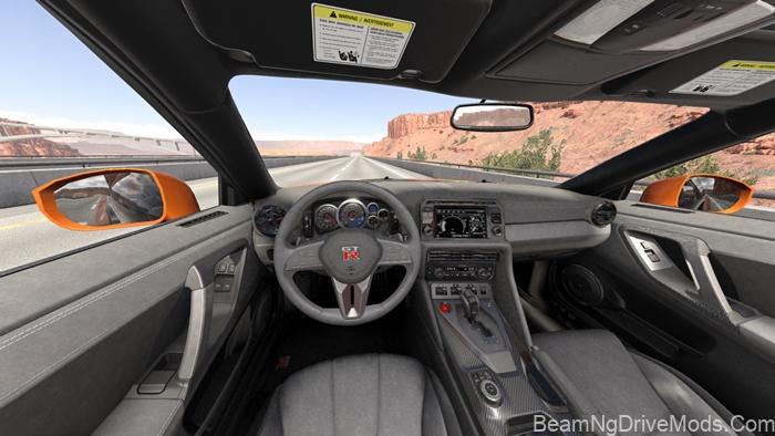 BeamNG 2017 Nissan GTR R35 3