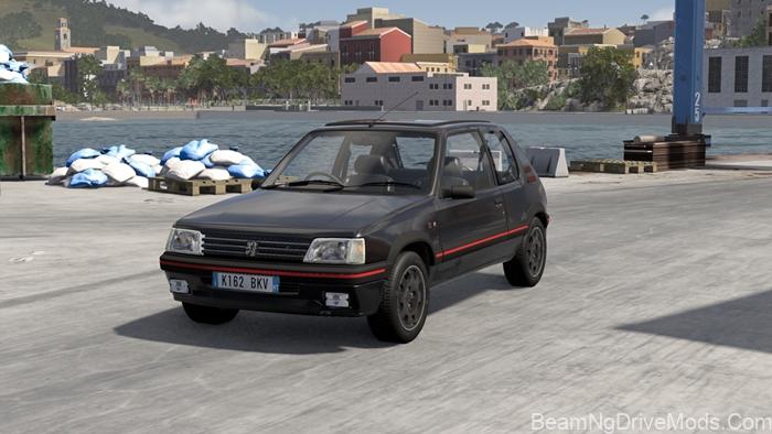 BeamNG Peugeot 205 JP V5.0 2