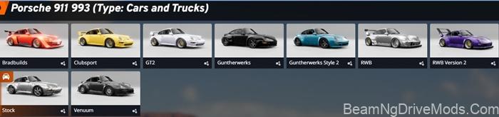 BeamNG Porsche 911 (993) 7