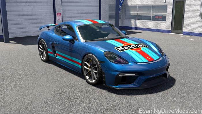 BeamNG Porsche Cayman (2017-2025) 3