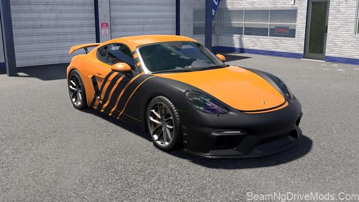 BeamNG Porsche Cayman (2017-2025) 4