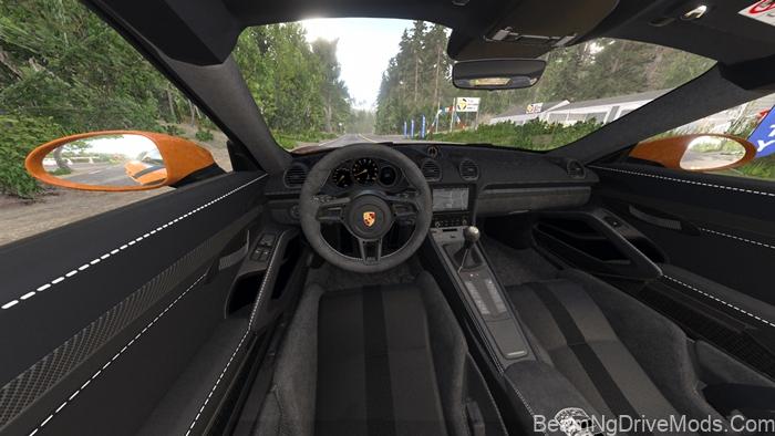BeamNG Porsche Cayman 718 & GT4 RS 4