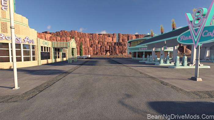 BeamNG Radiator Springs Map V2.0 3