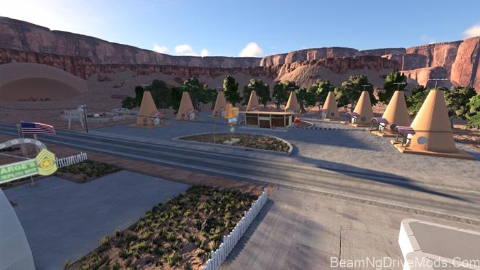 BeamNG Radiator Springs Map V2.0 5