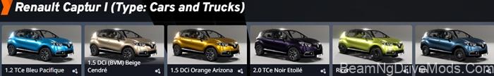 BeamNG Renault Captur I (2013-2019) 6