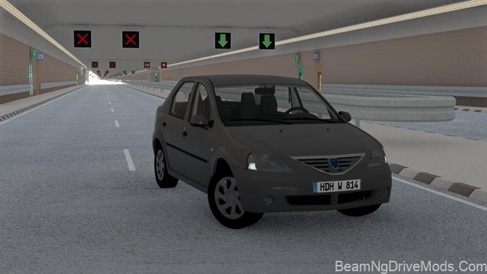 BeamNG Renault Dacia Logan V4.0