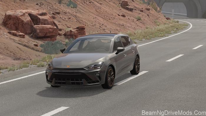 BeamNG Seat Leon Cupra 2025 Hatchback