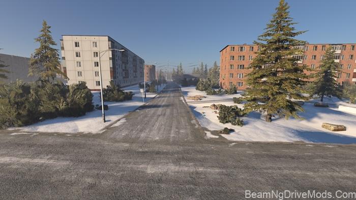 BeamNG Severozimsk Map Beta