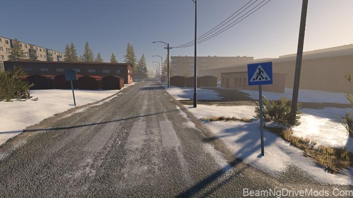 BeamNG Severozimsk Map Beta 4