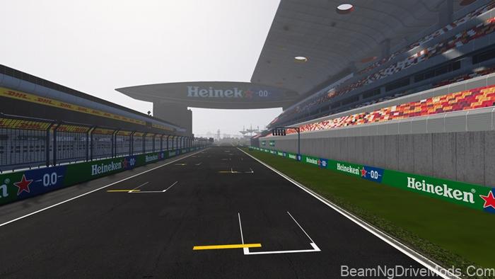 BeamNG Shanghai International Circuit Map 3
