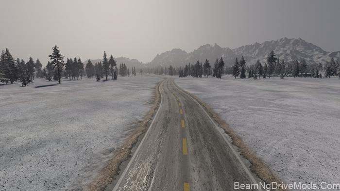 BeamNG Snowtrax Map V1.3 2