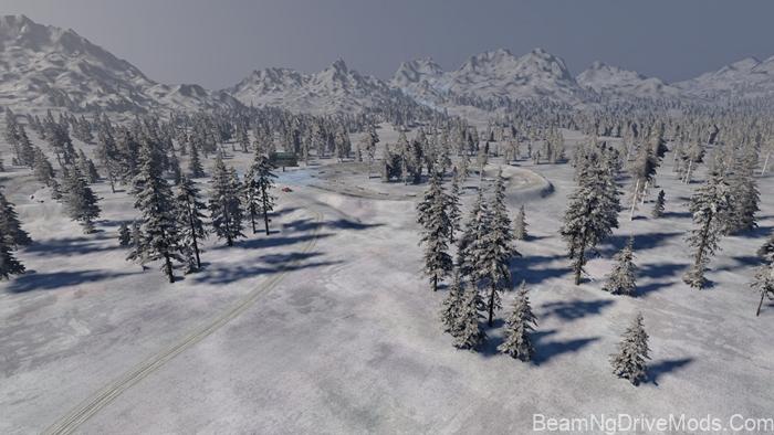 BeamNG Snowtrax Map V1.3 4