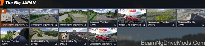 BeamNG The Big Japan Map 6