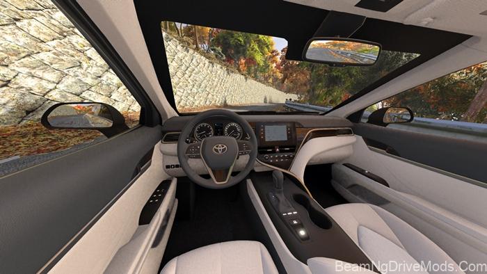 BeamNG Toyota Camry XV70 (2018-2024) 3