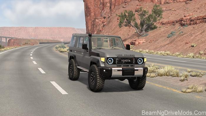 BeamNG Toyota Land Cruiser 76 LC76 2020 J70 2