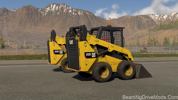 BeamNG Cat 242D Skid Steer 2
