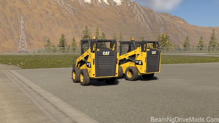 BeamNG Cat 242D Skid Steer 3