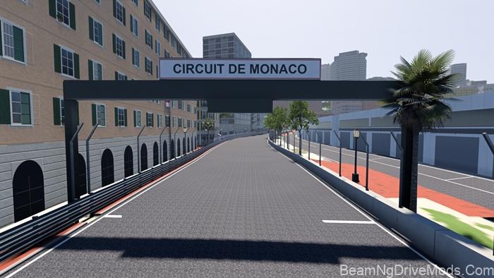 BeamNG Circuit de Monaco Map