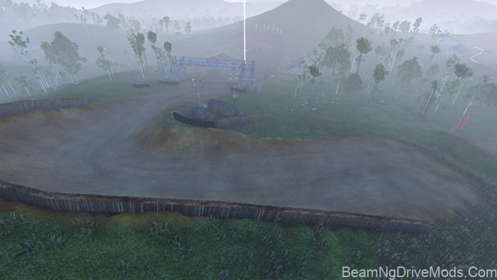 BeamNG Corr Racing Off Road Short Course Map V9.0 4