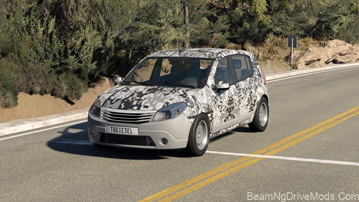 BeamNG Dacia Sandero Stepway 4