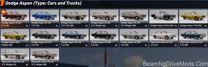 BeamNG Dodge Aspen 1976 6