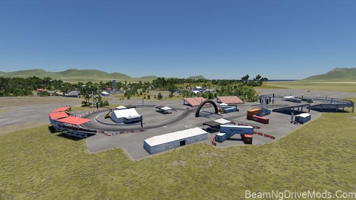 BeamNG Drift Valley Map V1.3 2