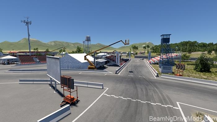 BeamNG Drift Valley Map V1.3 5