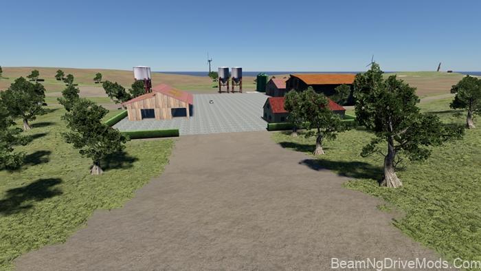 BeamNG Farming Simulator 2009 Map