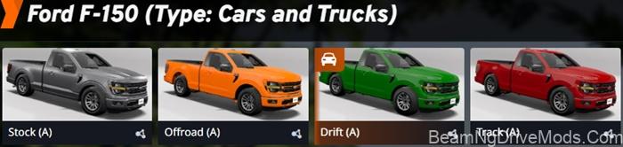 BeamNG Ford F-150 Mexican GTR 7